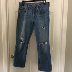 American Eagle Artist Crop Jeans